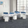 Modular Wooden Office Workstation Modern Executive Desk for 3 to 9 Person Team