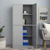 Sturdy 0.5mm Frame 0.35mm Cabinet Steel Steel Locker Steel Master File Cabinets for Home Office Organization