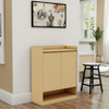 Space Saving Modern Shoe Organizer Cabinet for Apartment Entryway Storage