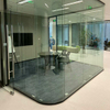 Innovative Design Modern Modularization Soundproof Transparent Office Double-layer Glass Wall Partitions for Meeting Room