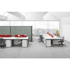 Custom Modular Office Furniture Open Space 2 4 6 8 Person Seater Office Work Station for Staff