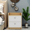 Contemporary Bedside Table Compact Night Stand for Apartments and Dorms
