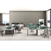 Eco Friendly Minimalist Design Ergonomic Staff Workstation Professional Office Workstations and Desks