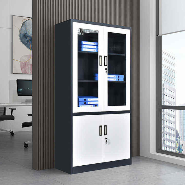 Custom Color Fire Proof Filing Cabinets Heavy Duty Safety Storage for School Office Bank Records