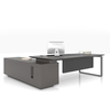 Executive L-Shaped Easy Assembly Office Furniture Set Manager Desk for Office Use CEO Suitable