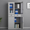 High Quality 0.5mm Frame 0.35mm Body Metal Steel Two Drawer Filing Cabinet for School Office Storage