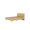 Loft-Style Elevated Wood Bed with Storage Wooden Bed Design Catalogue for Small-Space Dwellers