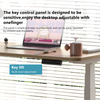 Ergonomic up and Down Desk Adjustable Height Standing Workstation for Home Office Customizable Design Perfect