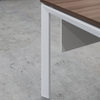 Customized Modern Style Wooden Office Manager's Desk with Movable Cabinet for Study
