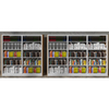 Space Saving Steel Cabinet Bookshelf Storage Rack for Office Organization Home Office