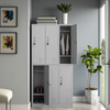 High Quality 6 Door Steel Iron Metal Wardrobe Lockers for School Office Home Guest