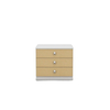 Minimalist Bedroom Nightstand Sleek Modern Bedside Table for Small Spaces