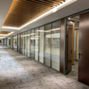 Prefabricated Modular Glass Partition for Office Spaces Easy Installation Reconfigurable Division Wall System