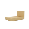 Urban Small-Space Living Space-Saving Modern Wood Bed for Stylish Studio Apartments