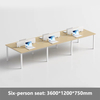 Adjustable Workstation Office Table Particle Board Height Options Standing Desk