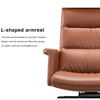 Premium Custom Adjustable Lumbar Support and Leather Upholstery CEO Soft Leather Aluminum Office Chair for Executive Workspaces