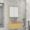 Customizable Bathroom Vanity Set with Waterproof Coating for Small Space Solutions by DIY Homeowners