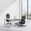 Industry-Standard High-Back Ergonomic Executive Mesh Office Chair With Adjustable Headrest