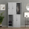 High Quality 6 Door Steel Iron Metal Wardrobe Lockers for School Office Home Guest