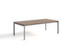 Factory-Standard Materials Wooden with Steel Frame Table Legs Conference Table Meeting Desk