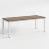 Professional Maker Staff Table Wood Staff Room Table Modern Office Desk with Partitions