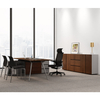E0 Grade High-density Particleboard Modern Practical Office Wood Room Storage File Cabinet With 4 Hinge Doors 3 Drawers