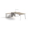 Professional Manufacturer Color Customized Luxury Office Table Set with Drawers for Hotel and School