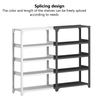 Ultra-Durable 0.6mm File Cabinets Bookshelf Storage Rack for Home Office School Library Study Room