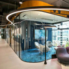 Commercial-Grade OEM ODM Office Building Room glass wall partition panel