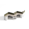 Merchant Customization Durable Employee Workstation Efficient Office Cubicle Standard Staff Work Desk