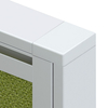 Simple Style Ergonomic Office Front Desk for Staff Minimalist Business Workstation Space Saving Design