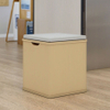 Compact square Design Lightweight and Durable Living Room Storage Minimalist Wooden Stool Home Furniture Small Wood Stool