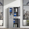 High Quality 0.5mm Frame 0.35mm Body Metal Steel Two Drawer Filing Cabinet for School Office Storage
