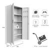 Custom Color Metal Filing Cabinet Heavy Duty Steel Storage Cabinet for Office School Library