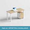 Particle Board Durable Workspace Solution Setup Workstations Office Table