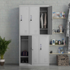 High Quality 6 Door Steel Iron Metal Wardrobe Lockers for School Office Home Guest