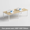 Professional Minimalist Eco Friendly Materials Ergonomic Design Office Workstations and Desks for Employees