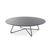 Mass Order Furniture China Factory Supply Office Tea Table Made From Wood Top Steel Legs for Home Use