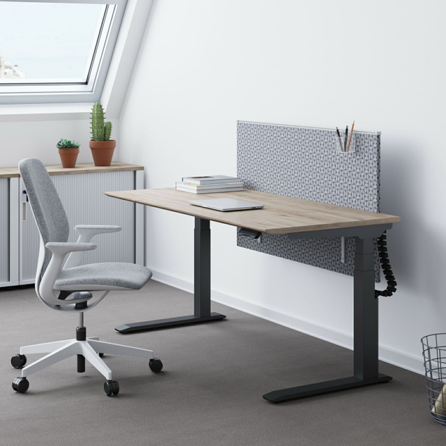 Modern Mobile Pedestal Durable Worktable Business Style Office Partition Desk Staff Table Cubicle Workstation