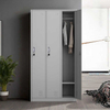 Premium Heavy Duty Steel 3 Door Wardrobe Storage Cabinet for Home Office School Guest Room