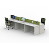 Ergonomic Eco Friendly Materials Professional Staff Use Minimalist Office Workstations and Desks