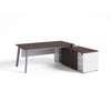 Professional Manufacturer Color Customized Luxury Office Table Set with Drawers for Hotel and School