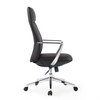 Adjustable Height Ergonomic Executive Work Home Office Furniture Leather Chairs With Wheel