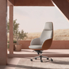 Elegant Design Upholstery Luxury Business Executive Leather Swivel Chair for Corporate Offices