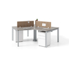 Budget Friendly Modular Desk Computer Standing Desk Office for Shared Workspace and School Faculty Room
