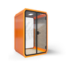 Acoustic Isolation Booth for Music Instrument Practice and Vocal Training with Glass Window Sound Proof Phone Booth