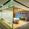 Innovative Glazed Glass Partition With Aluminum Frame for Soundproof Office Meeting Room