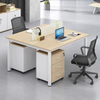 Particle Board Durable Workspace Solution Setup Workstations Office Table