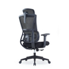 Industry-Standard High-Back Ergonomic Executive Mesh Office Chair With Adjustable Headrest
