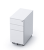 Heavy Duty Fireproof Pulley Wheel 2 Drawer Filing Cabinet Safety Document Storage for Hospital Office School
